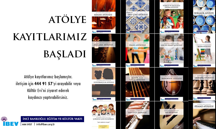 Atölye Kayıtlarımız Başladı
