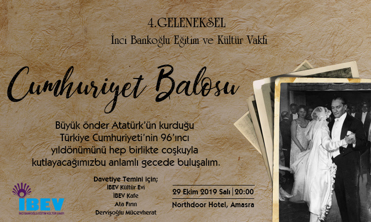 İBEV Cumhuriyet Balosu Daveti