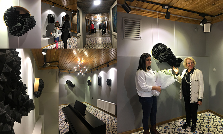 İBEV Kültür Evi Sanat Galerisi'nde Salon İşleri Selamlama Rölyef Sergisi
